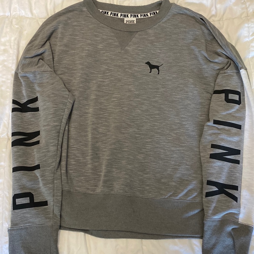 Grey Victoria’s Secret Pink sweatshirt